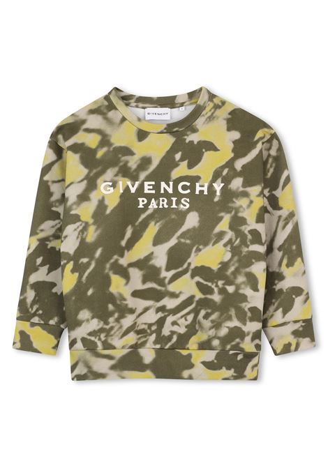Felpa con fantasia tie-dye GIVENCHY KIDS | H31272653